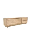 Ethnicraft Tv-Tasot & Mediakalusteet|Senkit & Sivupöydät^Wave mediataso 60 x 210 cm, Hardwax oiled oak