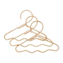 Ferm Living Vaatelineet & Henkarit|Koukut & Vaateripustimet^Wavi housuteline 3-pack, Natural