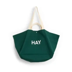 HAY Säilytyskorit^Weekend Bag Organic laukku L, Dark green