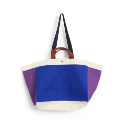 HAY Säilytyskorit^Weekend Bag Organic laukku M, Electric blue multi