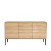 Ethnicraft Senkit & Sivupöydät^Whitebird sideboard, Tammi-Metalli 3 ovea
