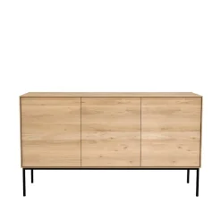 Ethnicraft Senkit & Sivupöydät^Whitebird sideboard, Tammi-Metalli 3 ovea