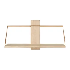 Andersen Furniture Hyllyt & Hyllyjärjestelmät^Wood Wall seinähylly Large 60x25x32 cm, Oak