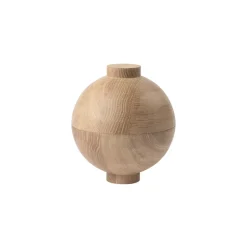 Kristina Dam Studio Koristekulhot^Wooden Sphere kulho XL Ø16x18 cm, Tammi