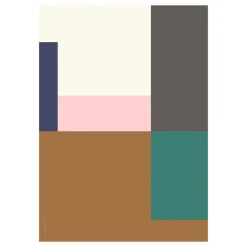 Paper Collective Julisteet^Wrong Geometry juliste, aihe 03, 50x70 cm